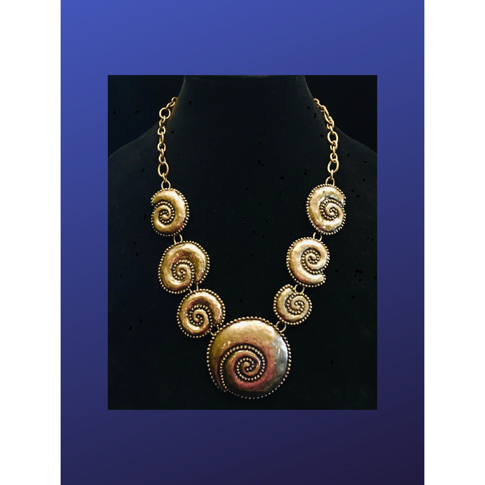 Chico’s Bohemian “Conch Shell Disks” Statement Ne… - image 7